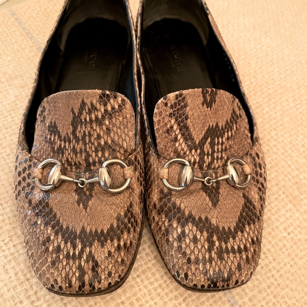 GUCCI Snakeskin Loafers, the Real Deal!
